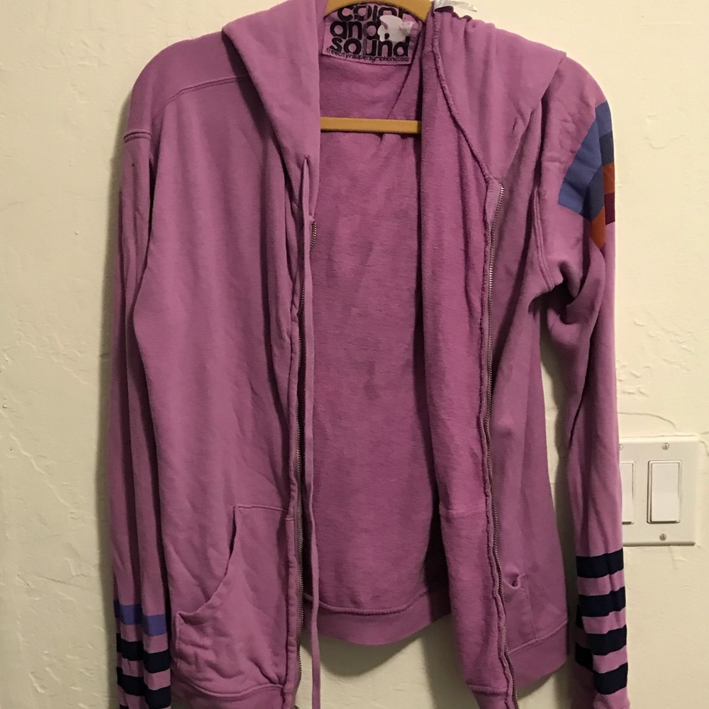 Th vintage life nature love zip hood